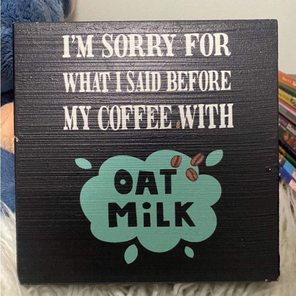 Decorative coffee sign